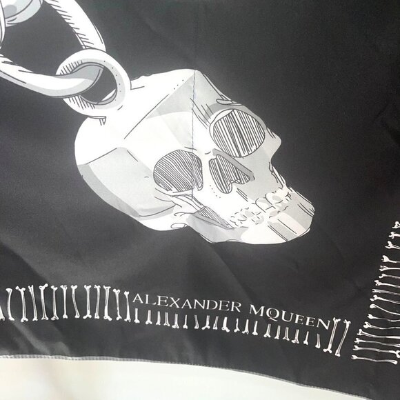 California Caftans Womens Tunic Black One Size Pure Silk Alexander McQueen USA - Picture 12 of 13